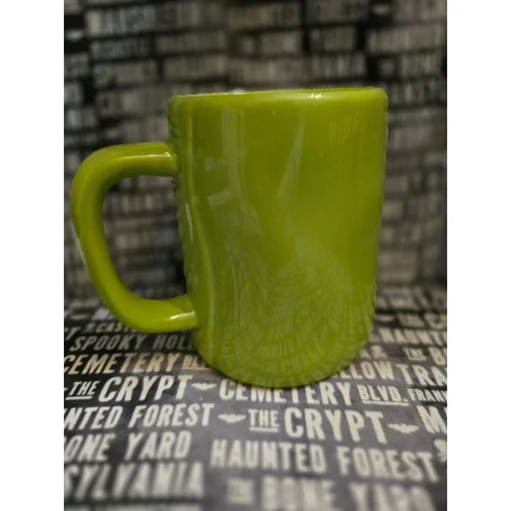 NWT Rae Dunn Neon Green Hocus Pocus Coffee Mug Halloween